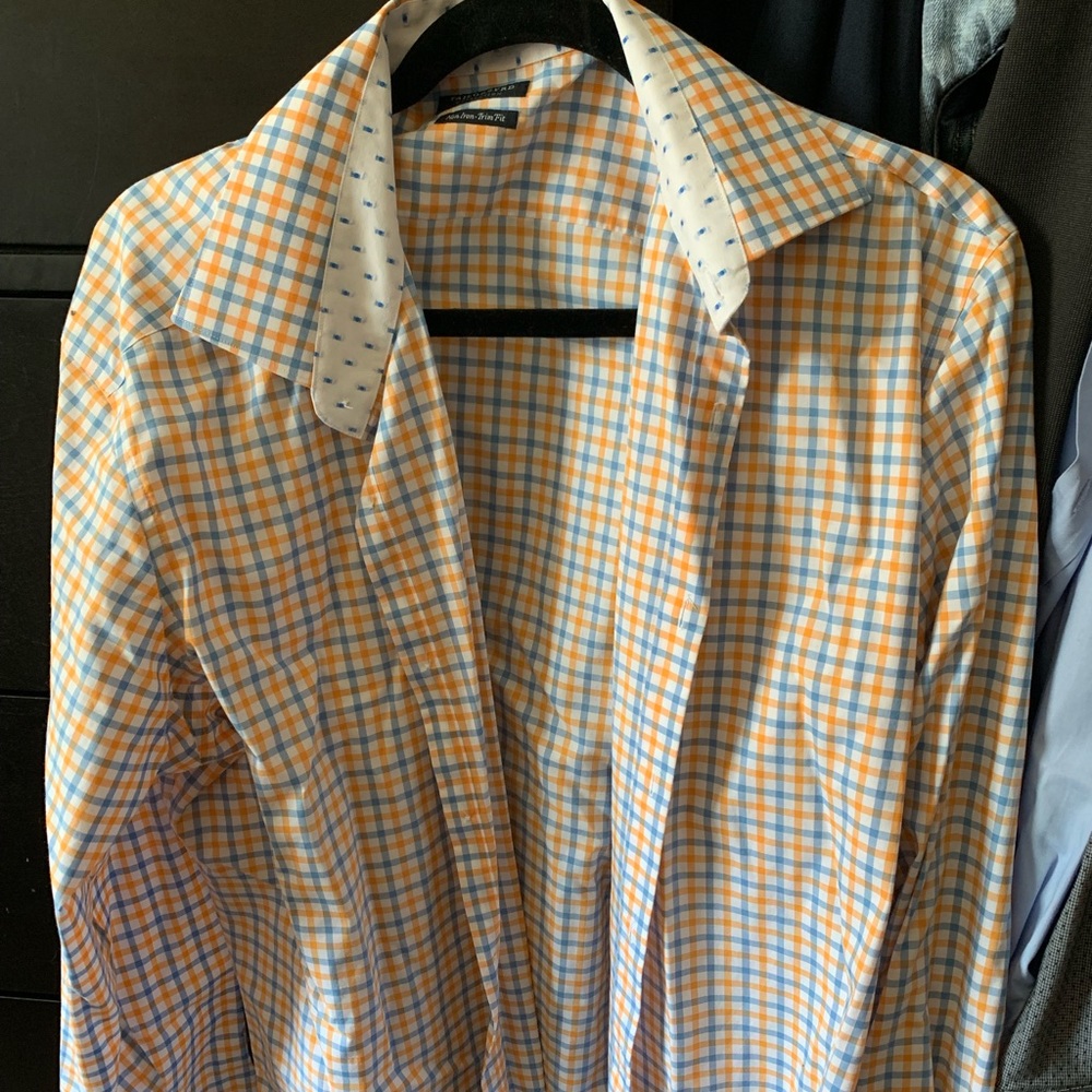 Tailorbyrd Non-Iron-Trim Fit Casual Shirt Men’s